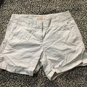 J.Crew white shorts